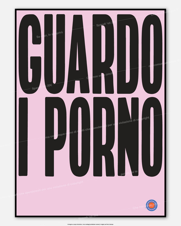 Guardo i porno