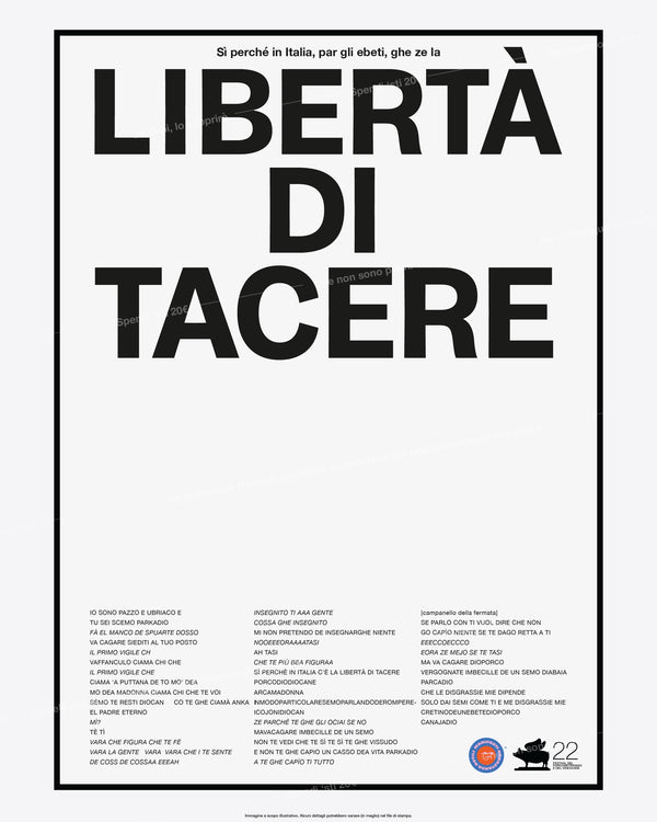 La libertà di tacere [Ed. Festival del Videocane 22]