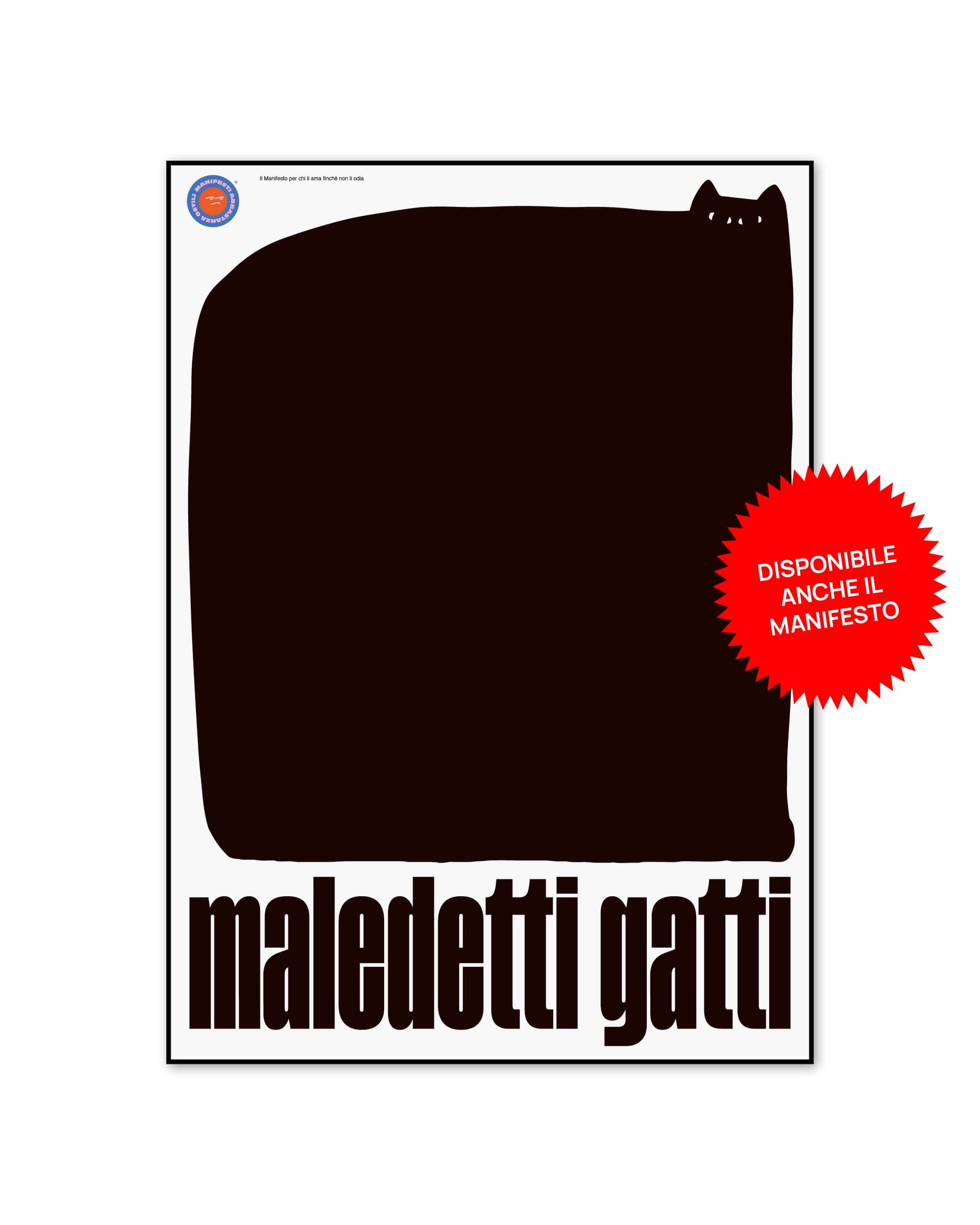 Maglietta Maledetti Gatti