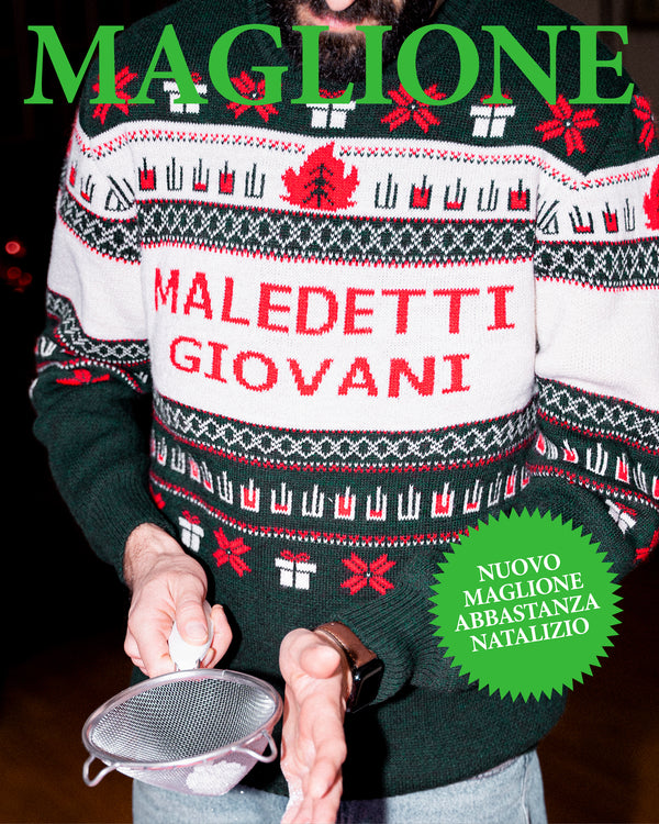 Maglione Maledetti Giovani 🔥🎄