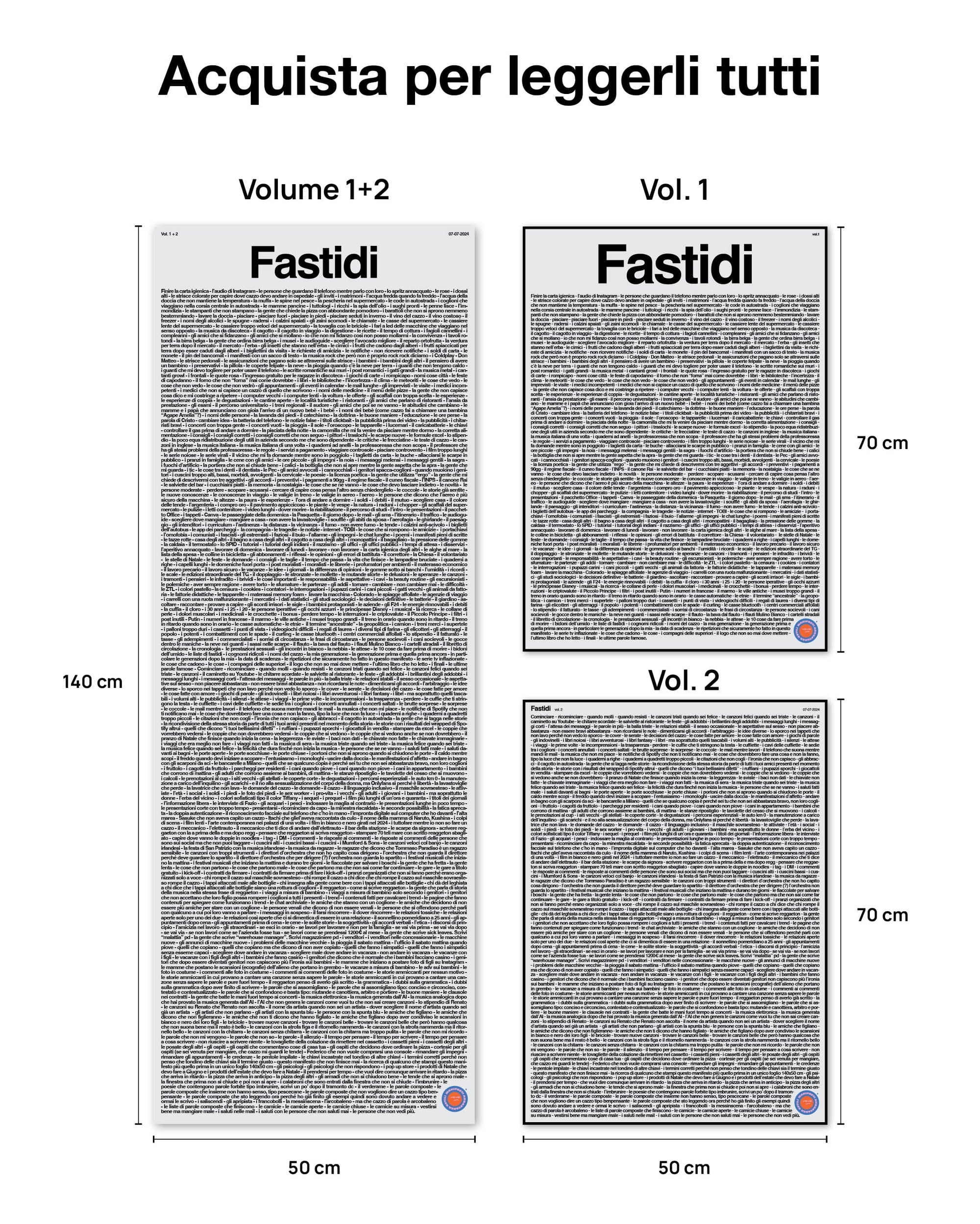 Fastidi vol. 1+2 [⭐️ Edizione con dei limiti]