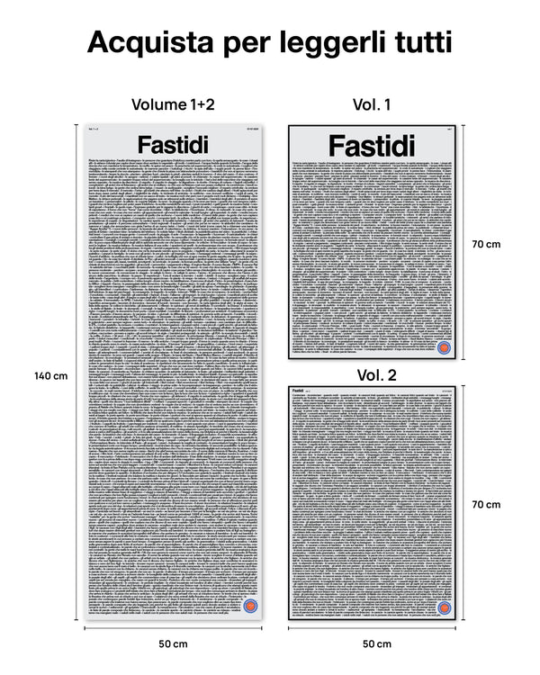 Fastidi vol. 1+2 [⭐️ Edizione con dei limiti]