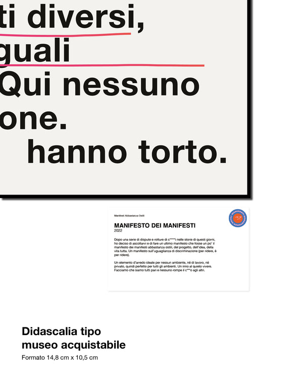 Manifesto dei manifesti