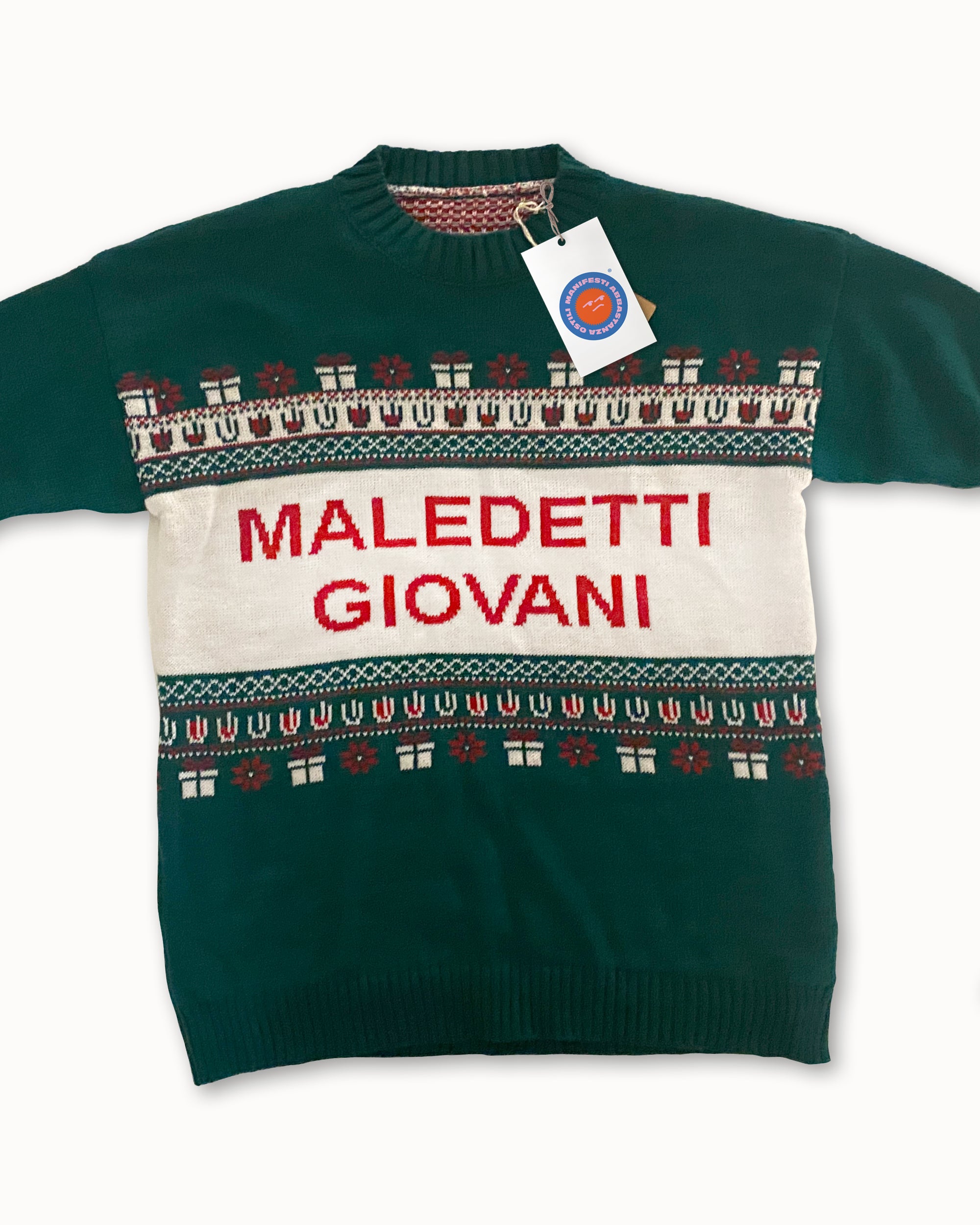 Maglione Maledetti Giovani 🔥🎄