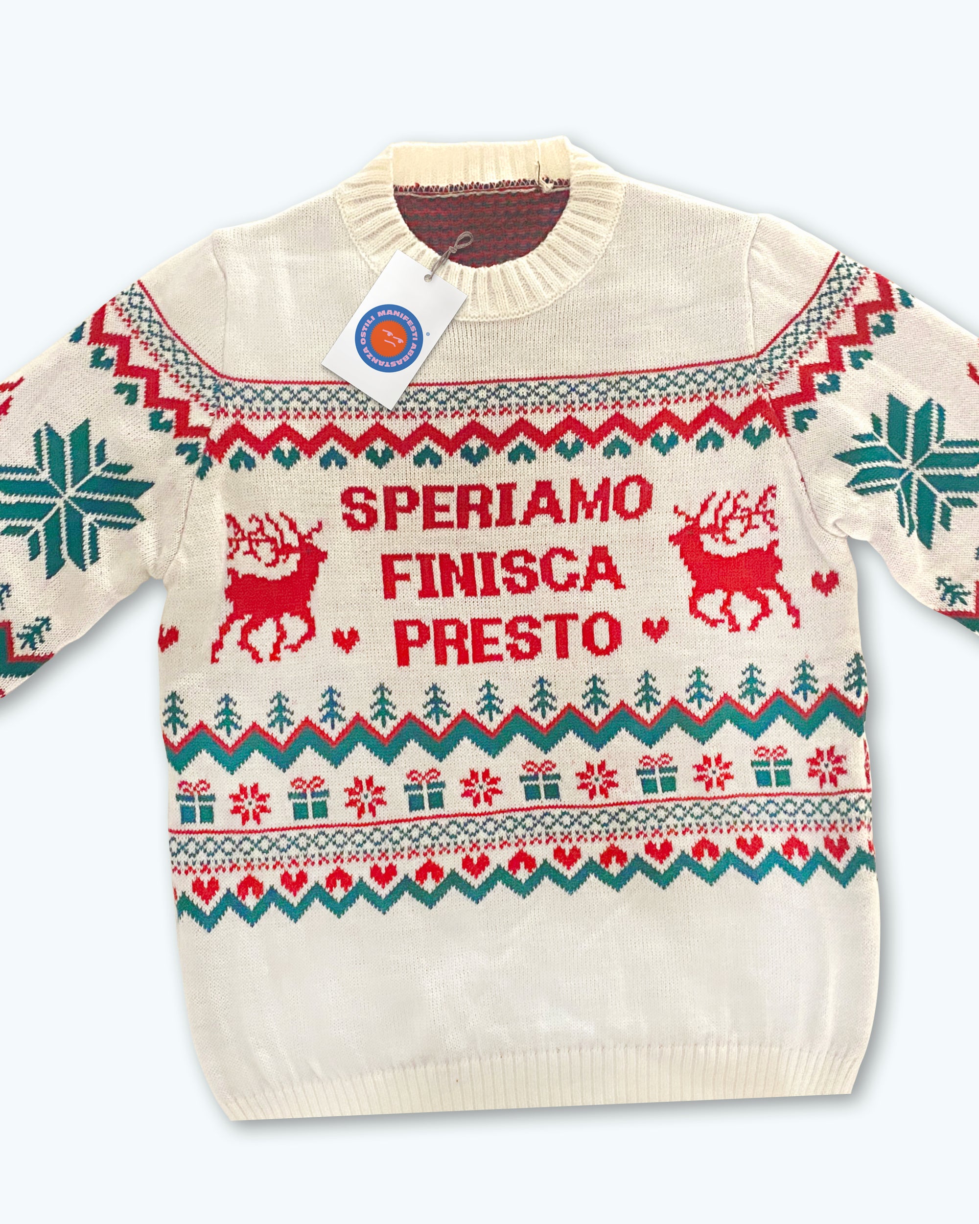 Maglione Speriamo Finisca Presto 🔥🎄