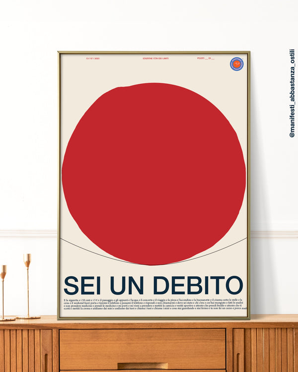 Sei un debito